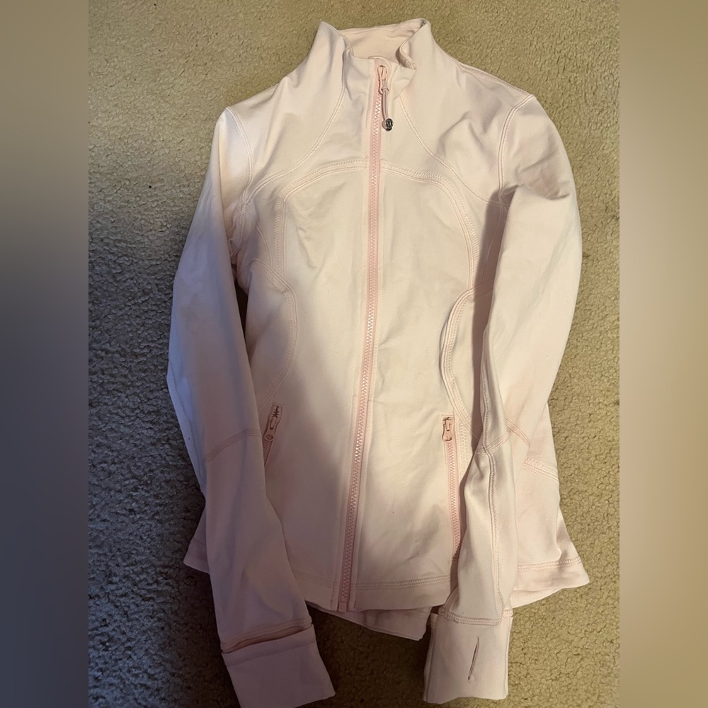 Rare lululemon define jacket color strawberry milkshake